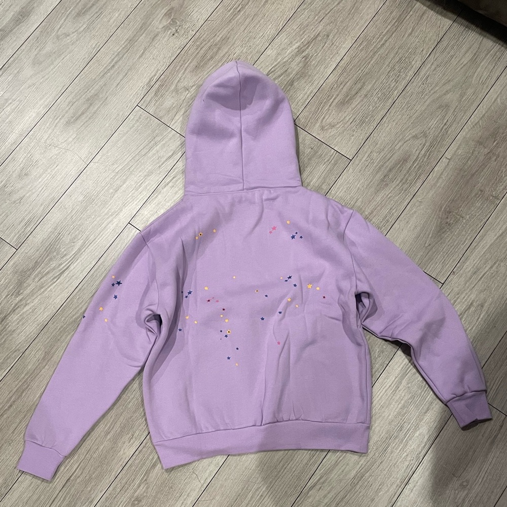 Purple Acai Sp5der Hoodie - Picture 2 of 3
